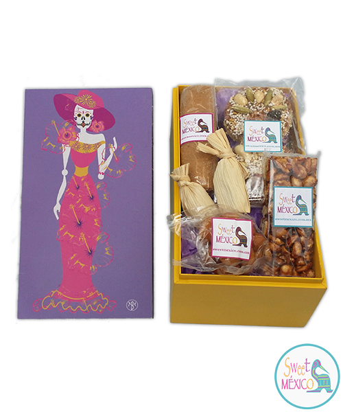 "Catrina" con Dulces tradicionales